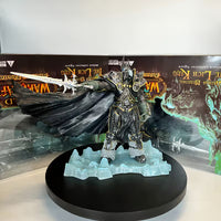 Figura de Arthas el Rey Exánime con Agonía de Escarcha — World of Warcraft