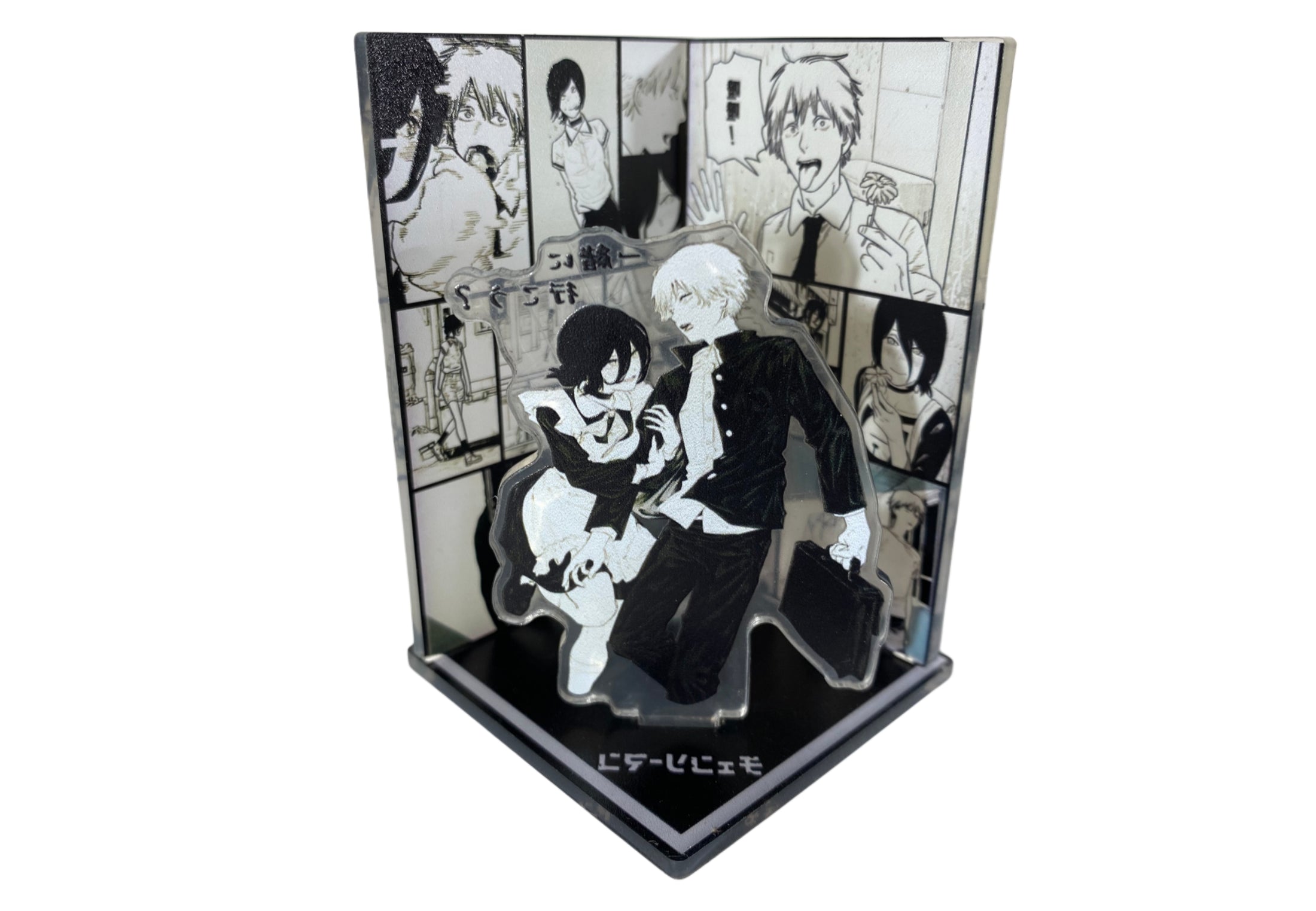 Diorama Acrílico Escenas del Manga — Chainsaw Man