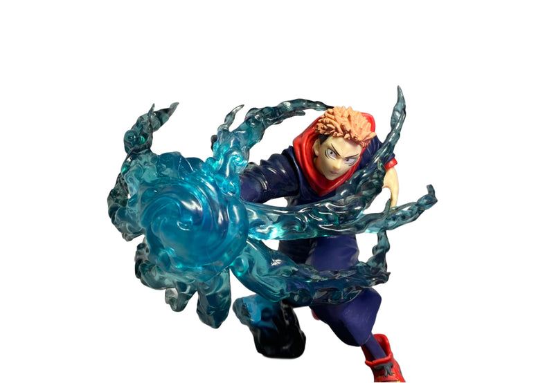 Figura de Yuji Itadori en pose de combate — Jujutsu Kaisen